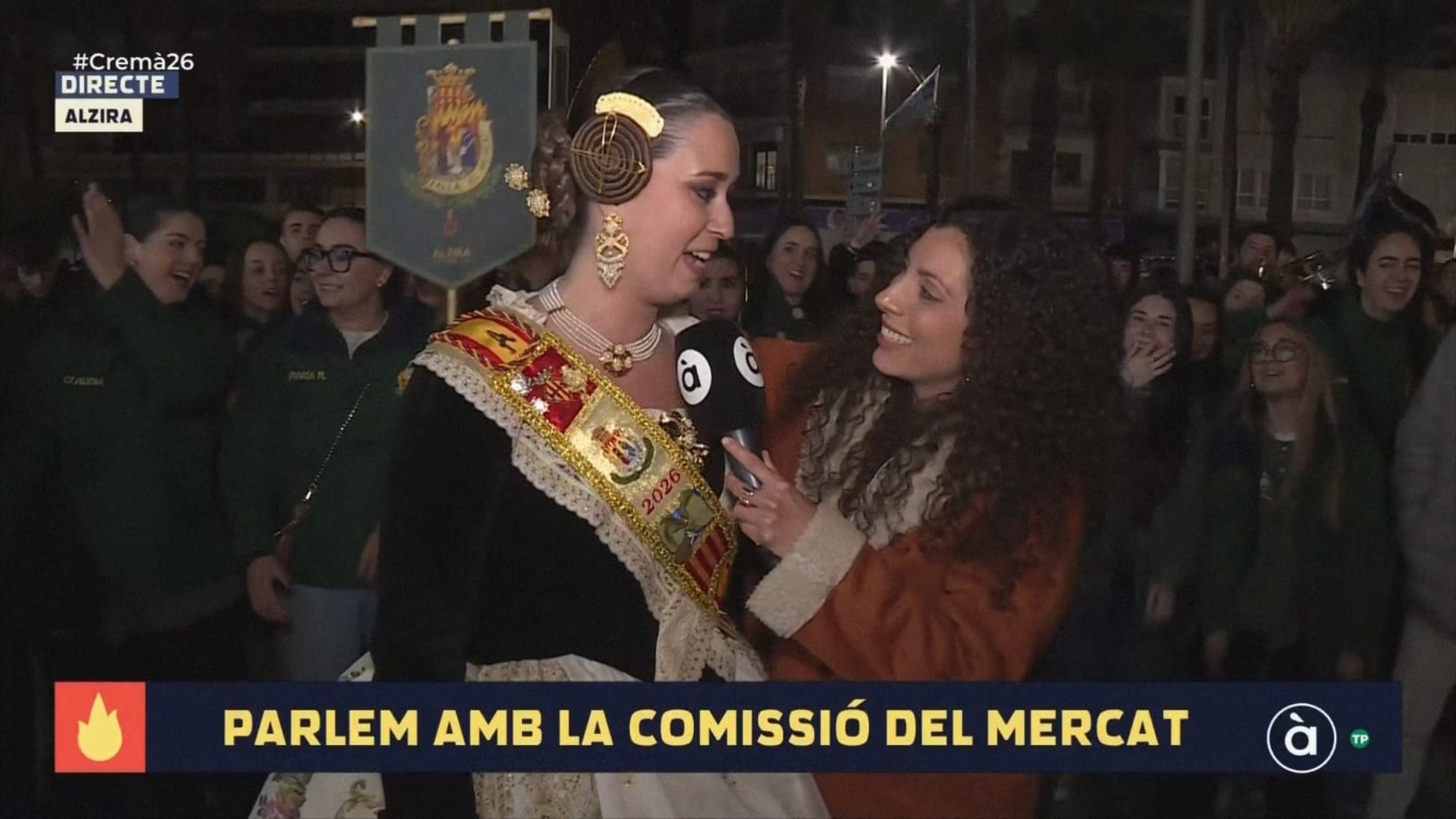 À Punt retransmet la nostra cremà